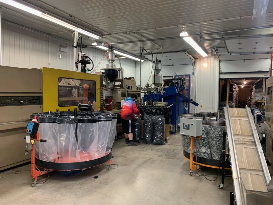 Atelier de production Plasti-Tom